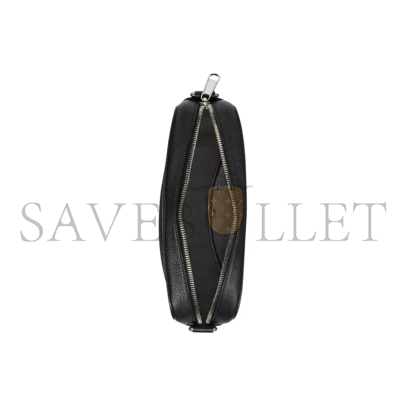 GUCCI LOGO EMBROIDERED LEATHER MINI SHOULDER BAG 768391 (23.5*14*6cm)